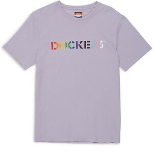🏳️🌈 NEW Dockers Lavender Short Sleeve T-Shirt Medium